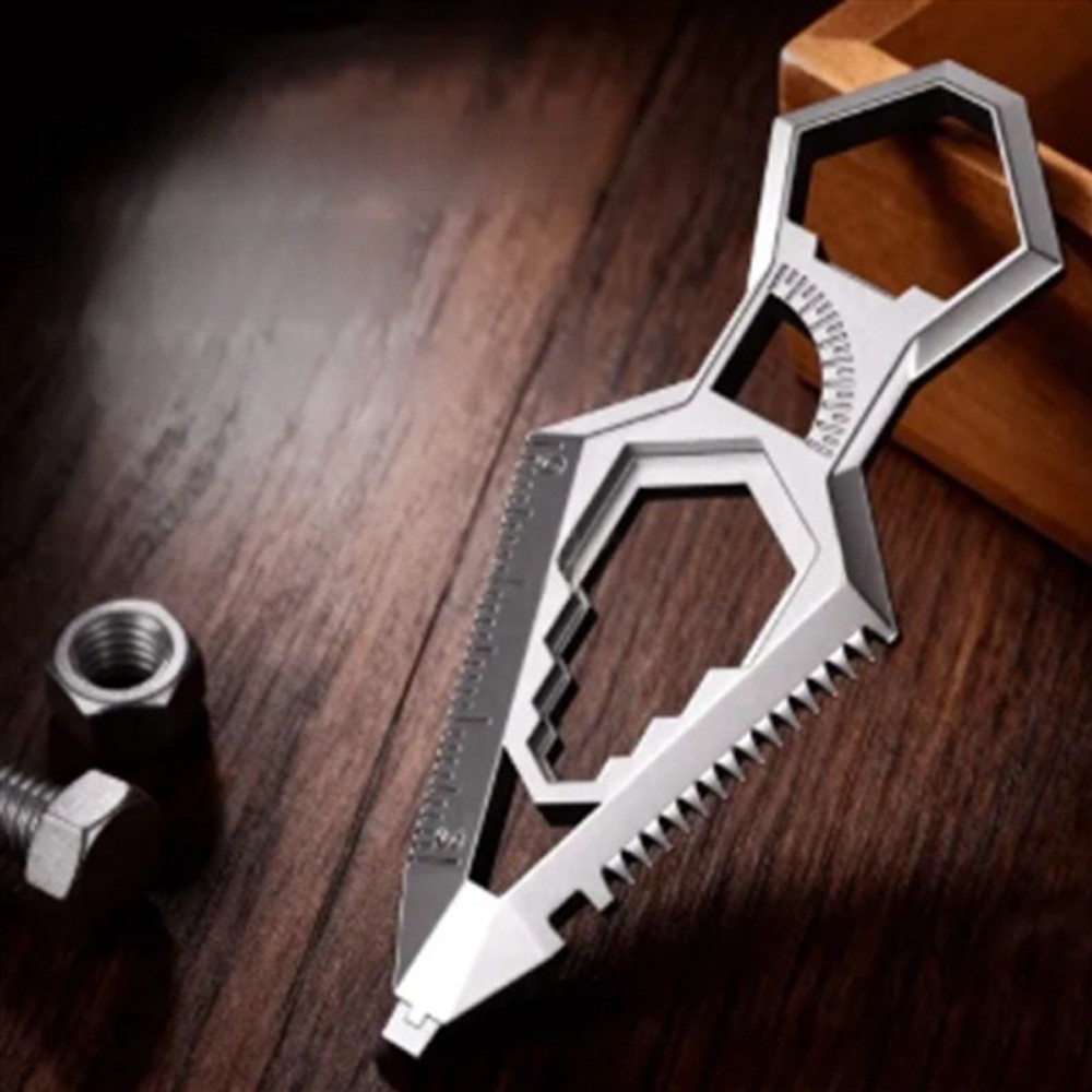 Outdoors Multitool Portable Keychain Combo Tool for Everyday Carry and Camping