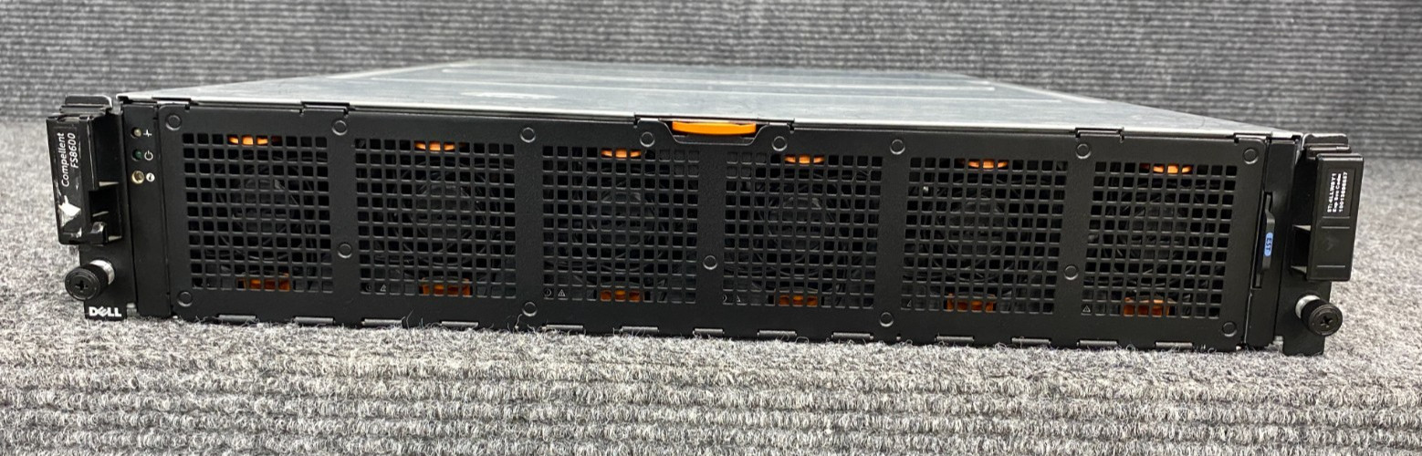 Dell Compellent FS8600 2U Storage Array, No drives, w/ 2x PSU & Cords