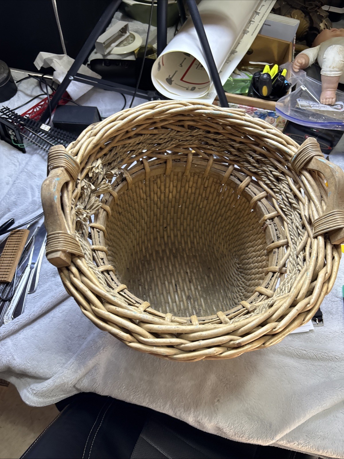 Hand Wooven Rice Basket
