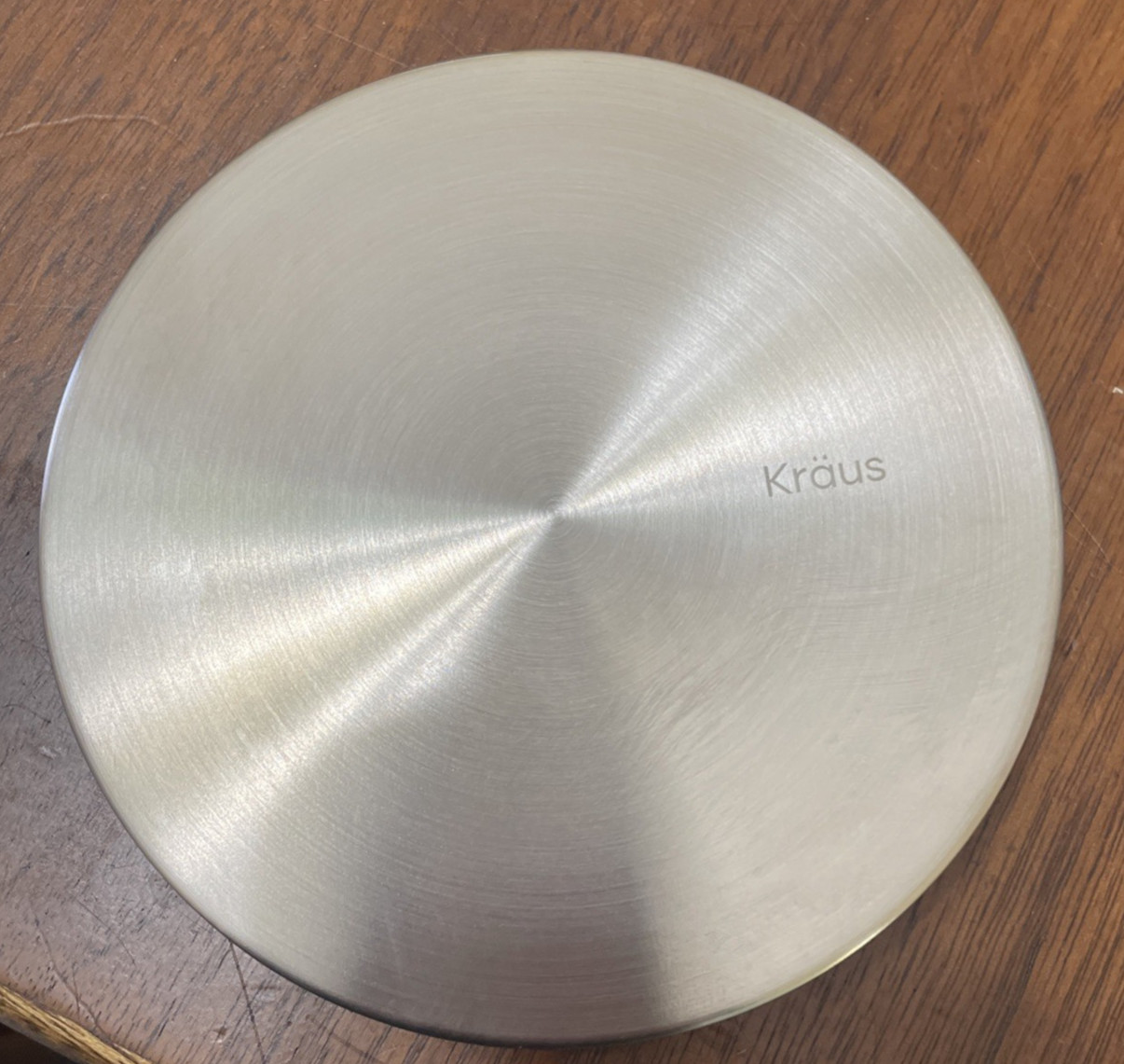 Stainless Steel Removable Decorative Drain Cover Cap 4.5" STC-2 Kraus Cappro
