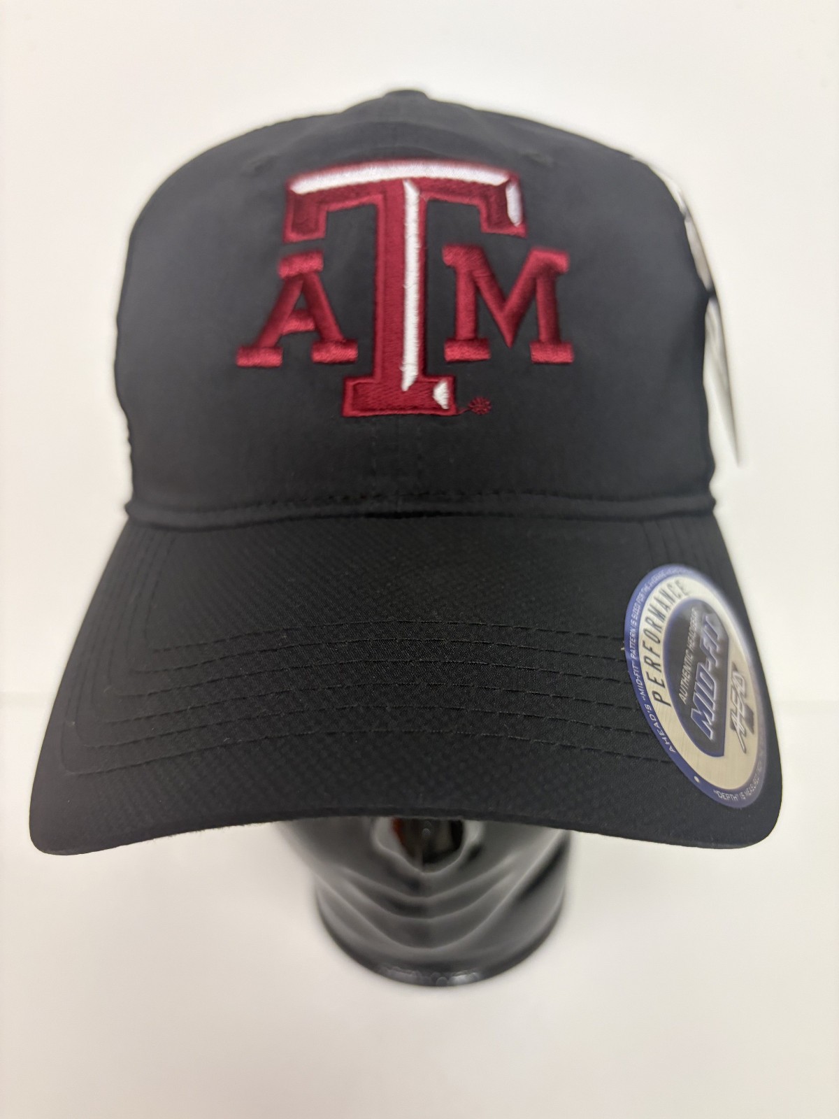 Ahead Texas A&M Aggies Performance Hat Black Round Rock Classic Adjustable NWT