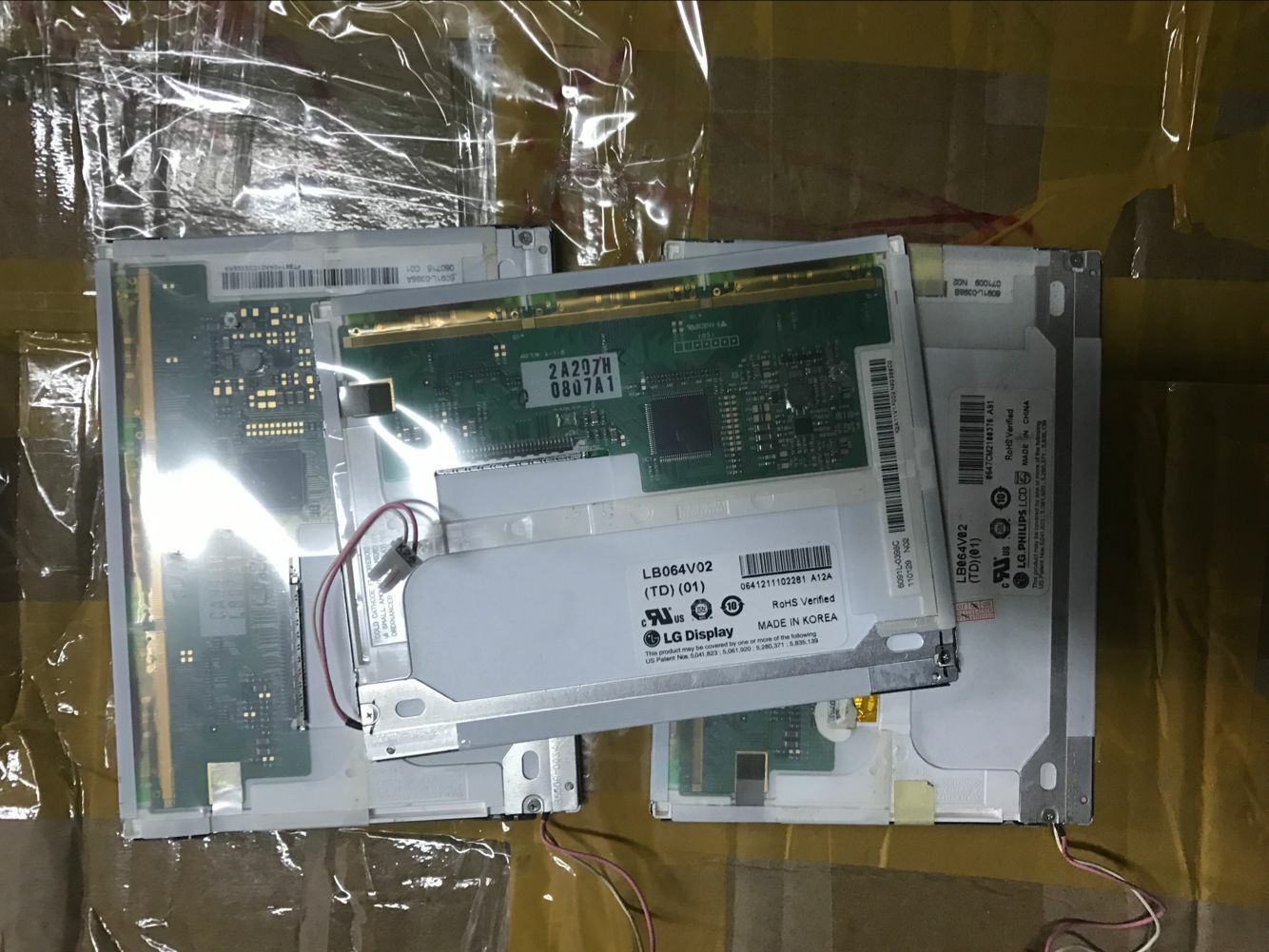 For LG.Philips  6.4'' Panel LB064V02(TD)(01) LB064V02-TD01 LB064V02 TD01 640*480