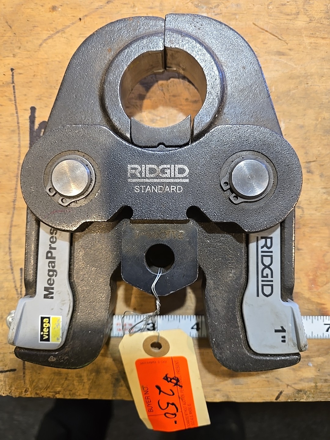 1" Ridgid Mega Press Jaw