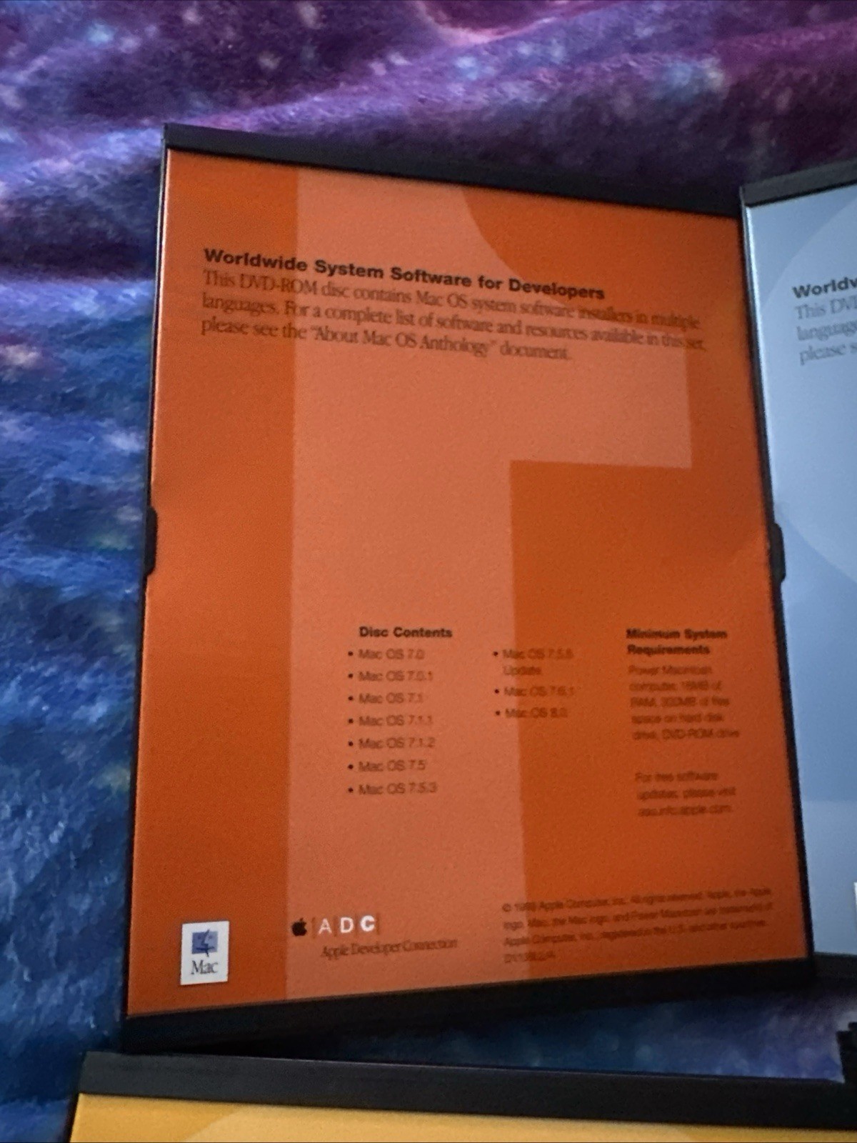 Mac OS Anthology Worldwide System Software Developers 1999 Edition
