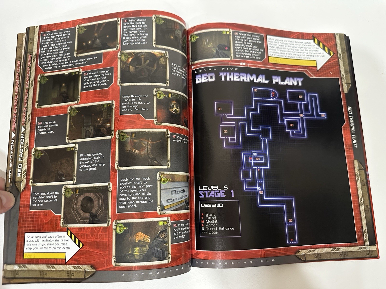 Red Faction Prima Official Strategy Guide 2001 Maps, Weapons, Walkthroughs