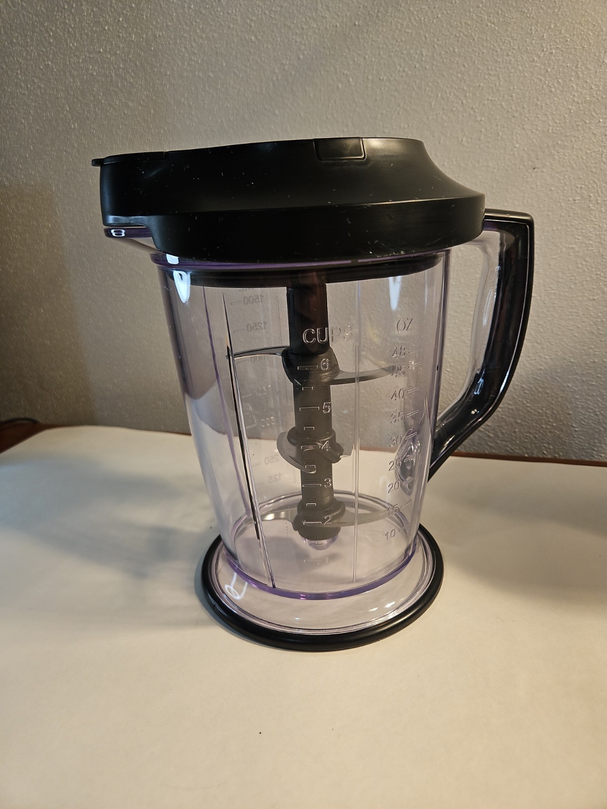Ninja Master Prep QB1004 Replacement Pitcher 48 Oz Splash Guard &5 Cup