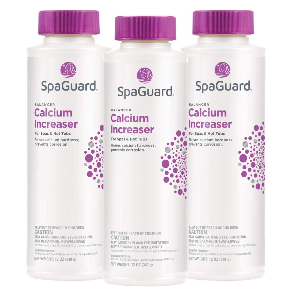 SpaGuard Spa Calcium Hardness Increaser 12 oz - 3 Pack