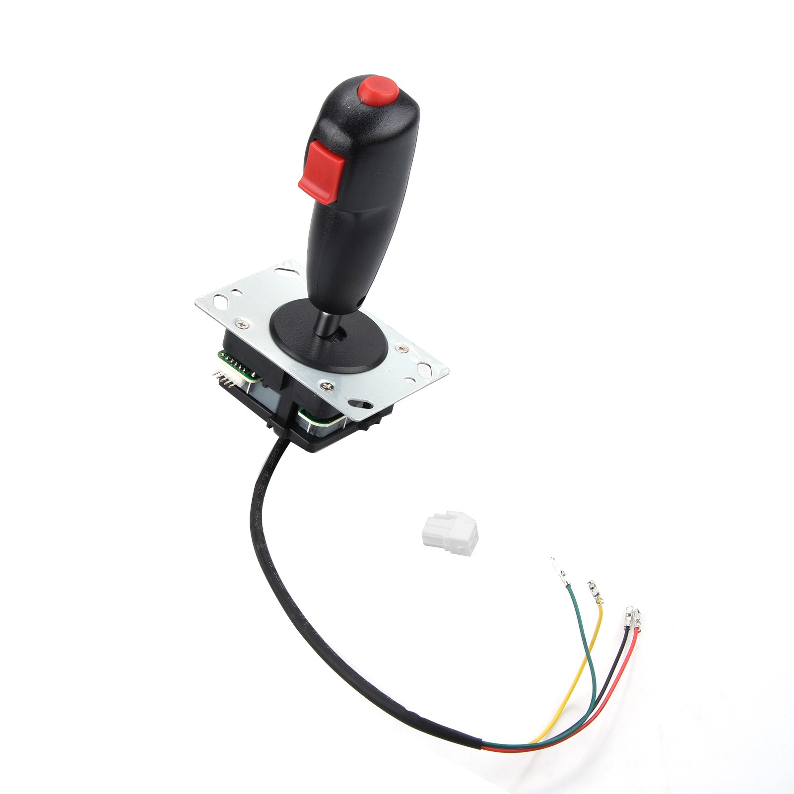 1Pc Arcade Game Cabinet Mini Grap Flight Joystick Trigger Vibration PCB 5-Pin aa