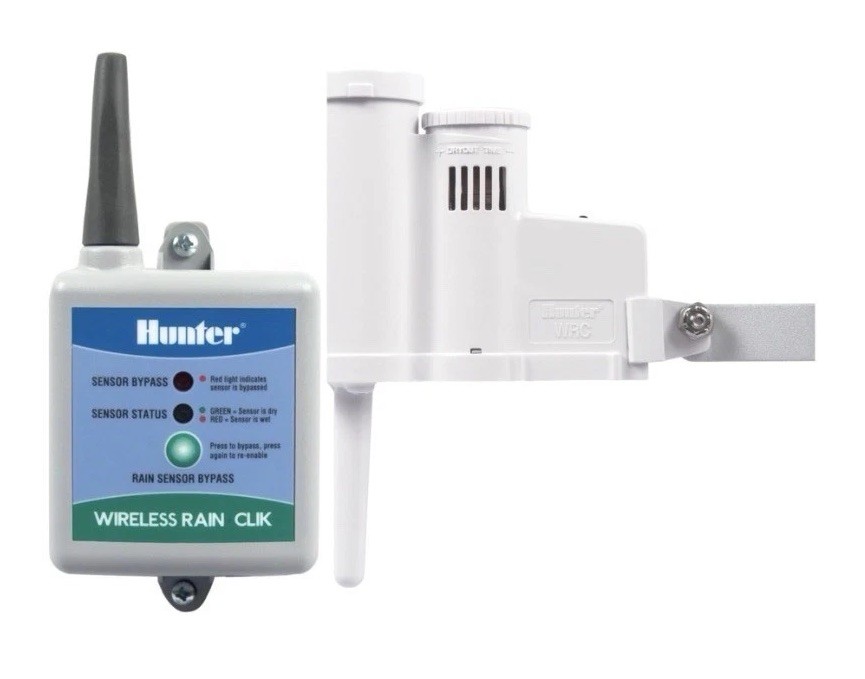 Hunter WR-CLIK WRCLIK Wireless Rain Clik Sensor Kit Freeze Shutoff Sprinkler