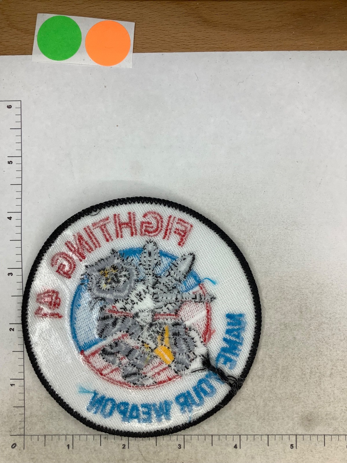 US NAVY F-14 41 NAME YOUR WEAPON SQUADRON PATCH