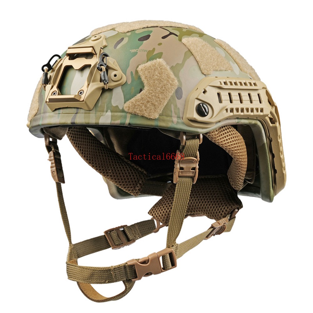 FAST SF Ultra-Light UHWM-PE Ballistic Helmet Full Wendy Suspension System