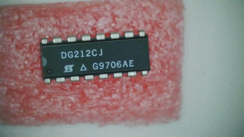 DG212CJ DG212CJ IC ANALOG SWITCH QUAD SPST 16 PIN DIP MAXIM - New