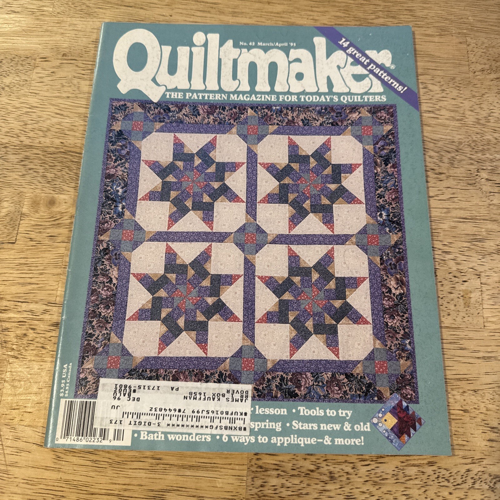 Quilt World March/April 1995 Number 42 Volume 14