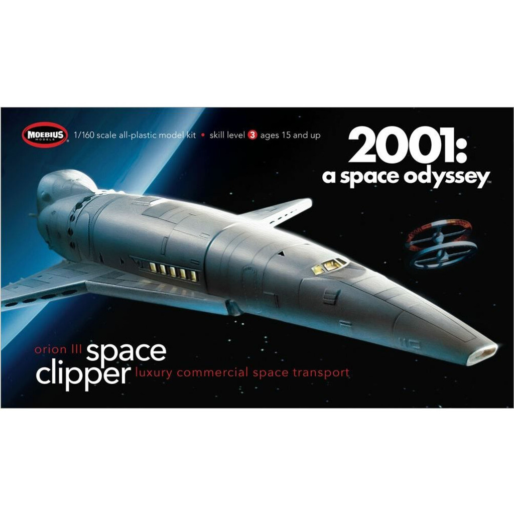 Moebius Models 20012 1/160 2001 Space Clipper Orion