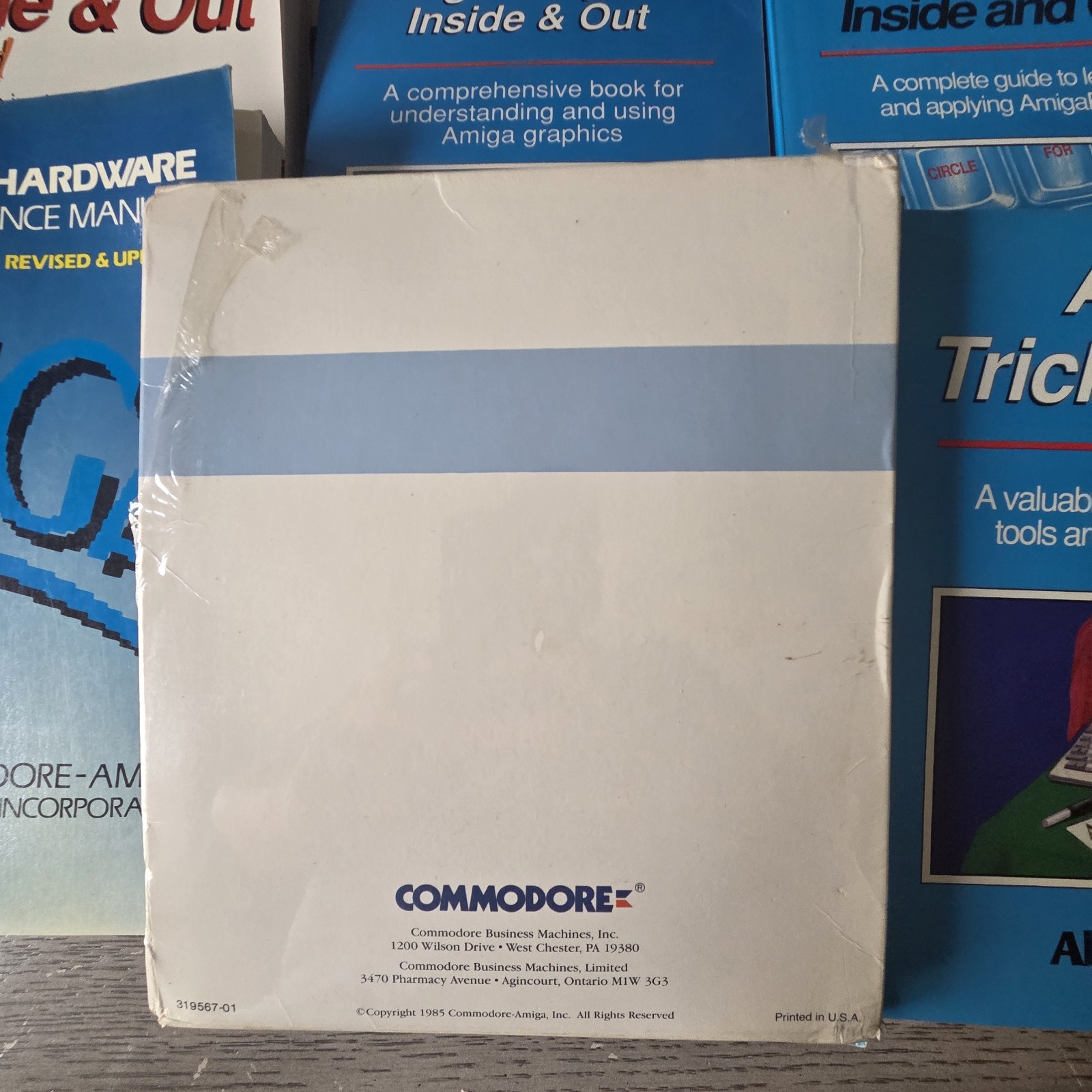 Commodore-Amiga Vintage Amiga ROM Kernel & Hardware Reference Manual Lot Rare