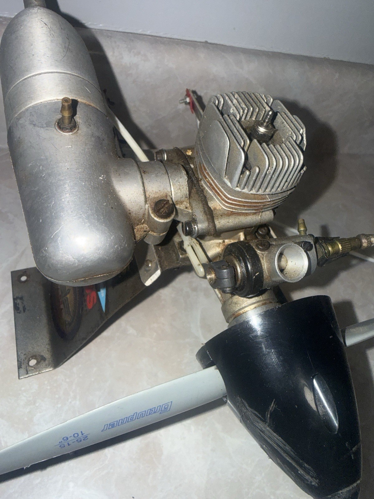 Super Tiger Vintage Nitro RC engine