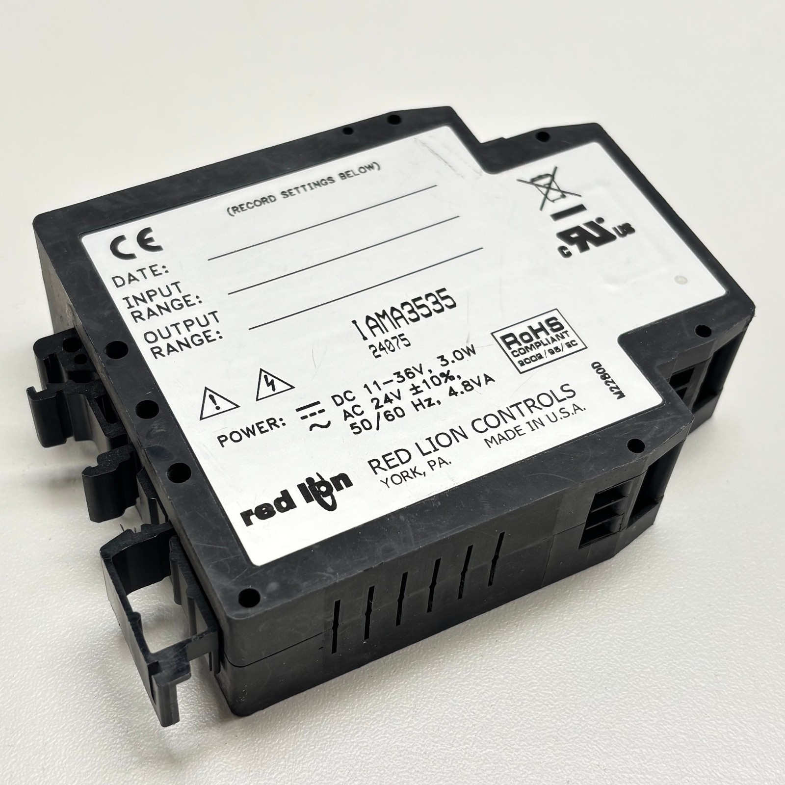 RED LION IAMA3535 SIGNAL CONDITIONING MODULE