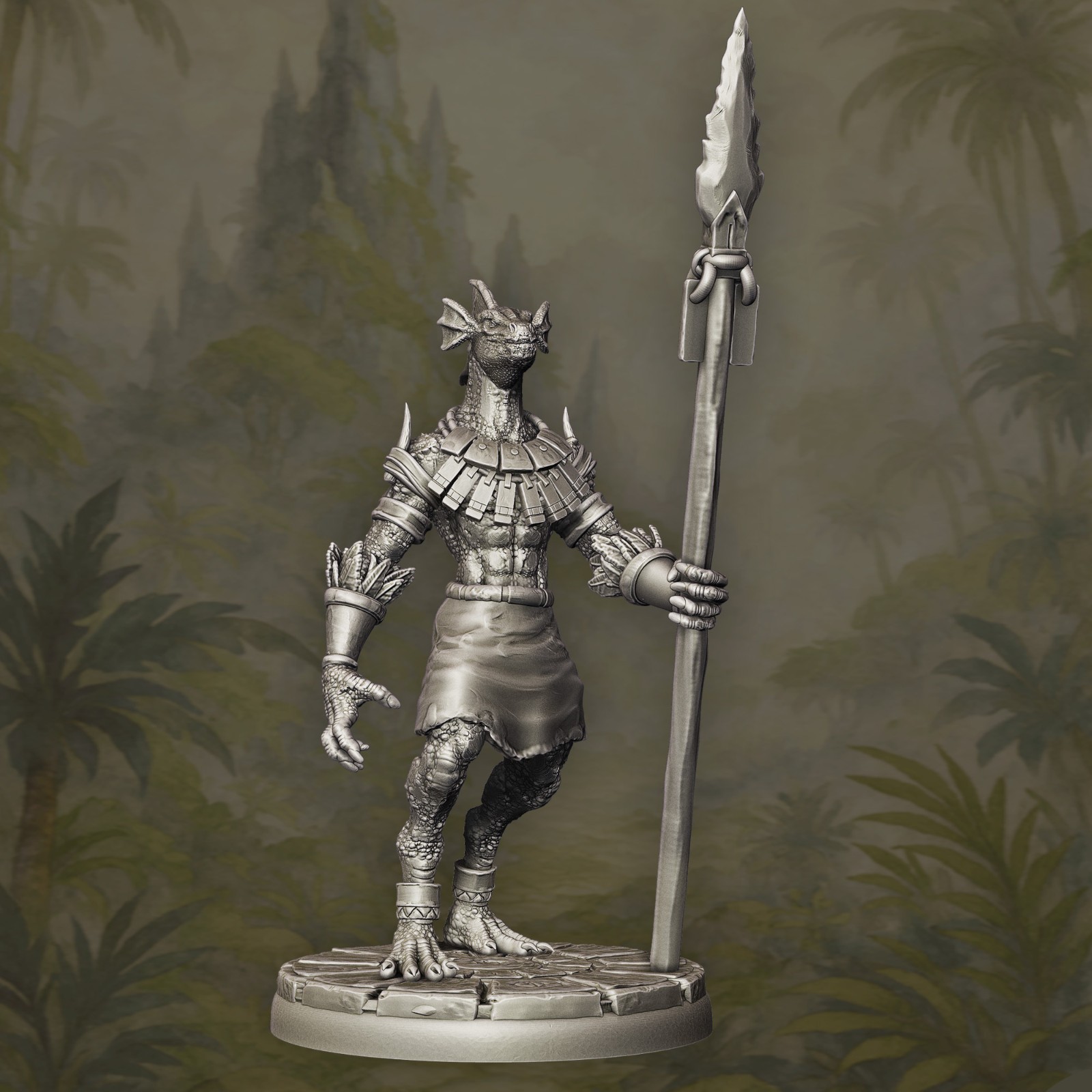 Lizardman Pathfinders 28mm fantasy