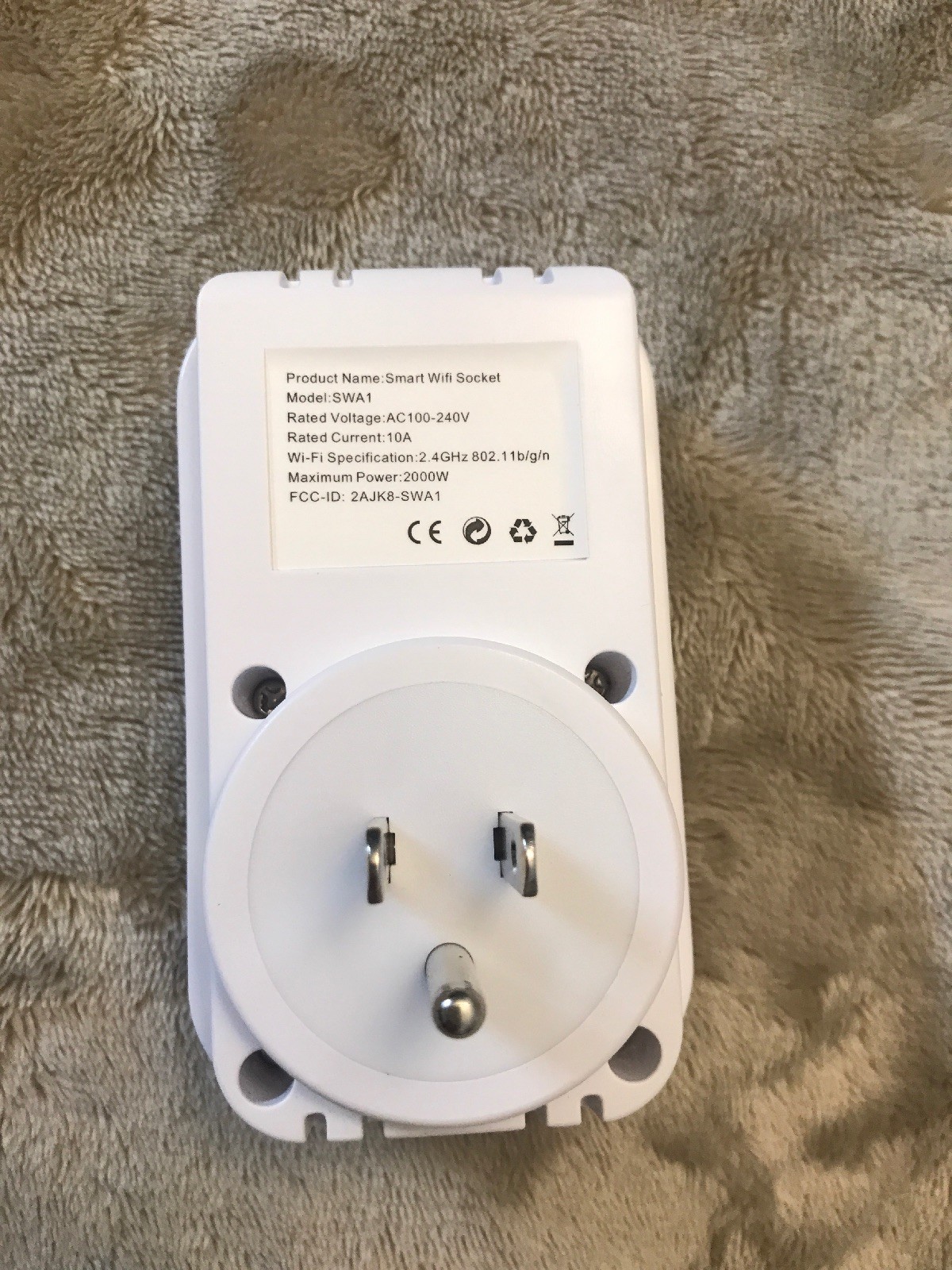WiFi Smart Plug Power Switch Outlet Alexa Google Home Echo Wireless Socket