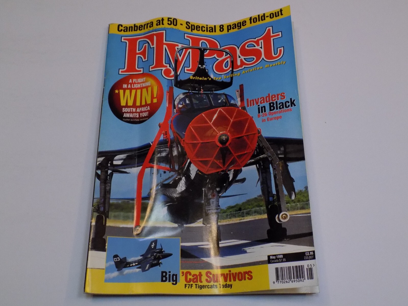 Fly Past Magazine May 1999 Canberra Invaders B-26 F7F Tigercats Airplanes RAF UK