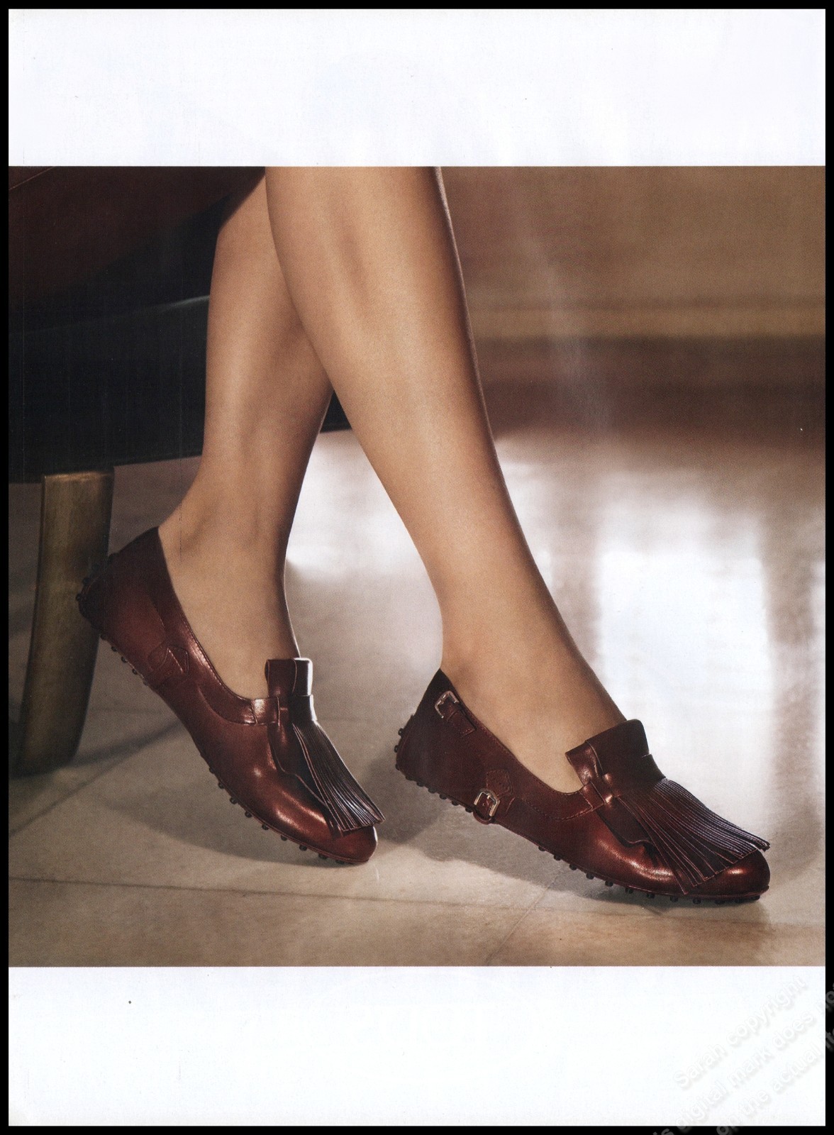 Footwear Tod's Magazine Print Ad Women Fashion Ankles shoes 2014-AC