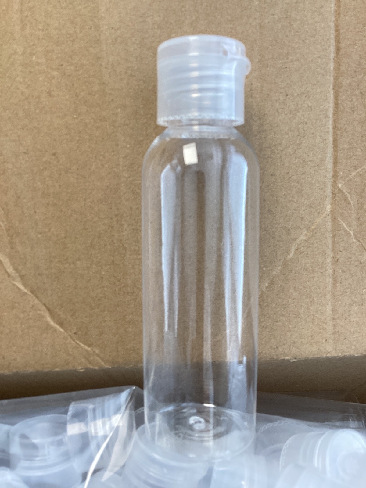 150+ pack lot 2oz (60mL) Plastic Round Squeeze Bottles With Caps