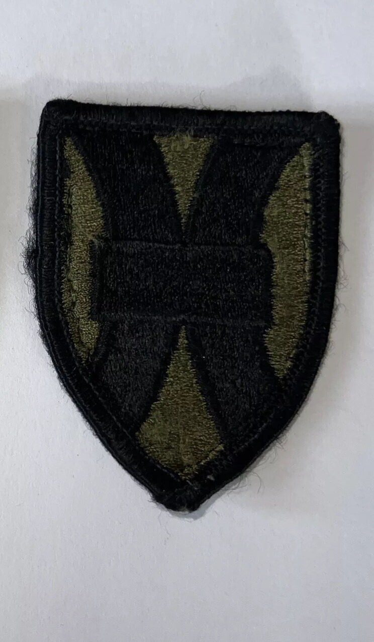 Original US Army 21st Support Command Subdued Patch