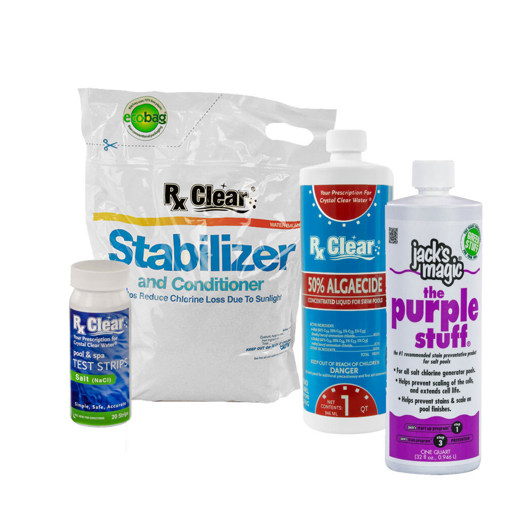 Swimming Pool Salt Water Generator Opening Kit: Up to 30,000 Gallons of Water