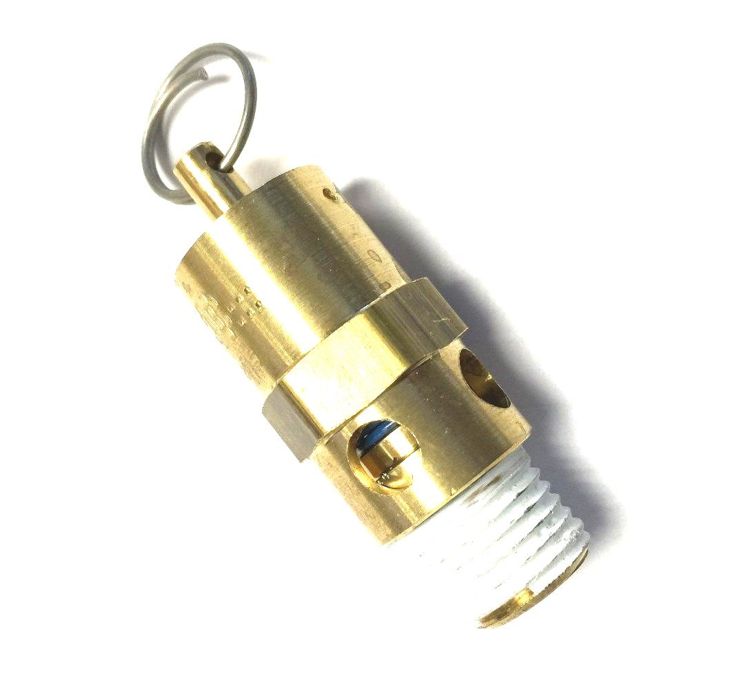 P09704A , CHAMPION DISCHARGE SAFTEY VALVE 270 PSI 1/4'' MPT R15 , R30 PUMPS