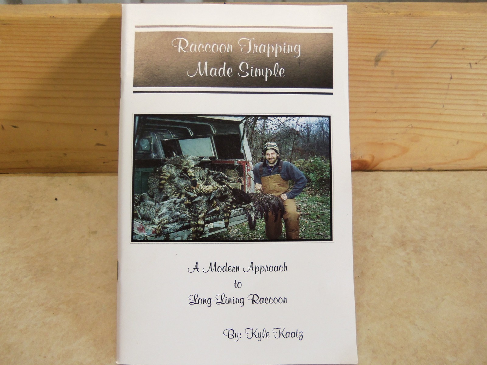Book "Raccoon Trapping Made Simple" By Kyle Kaatz Traps Trapping Raccoon