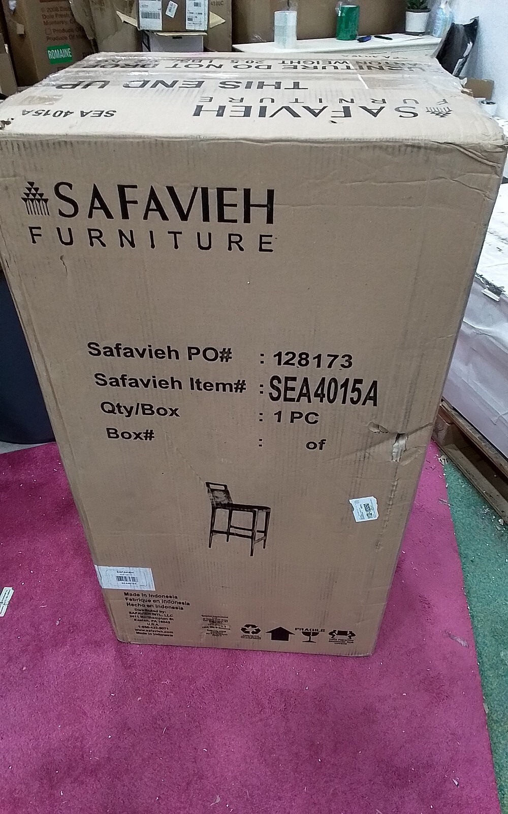 Safavieh DARIN BARSTOOL, Reduced Price 2172739622 SEA4015A