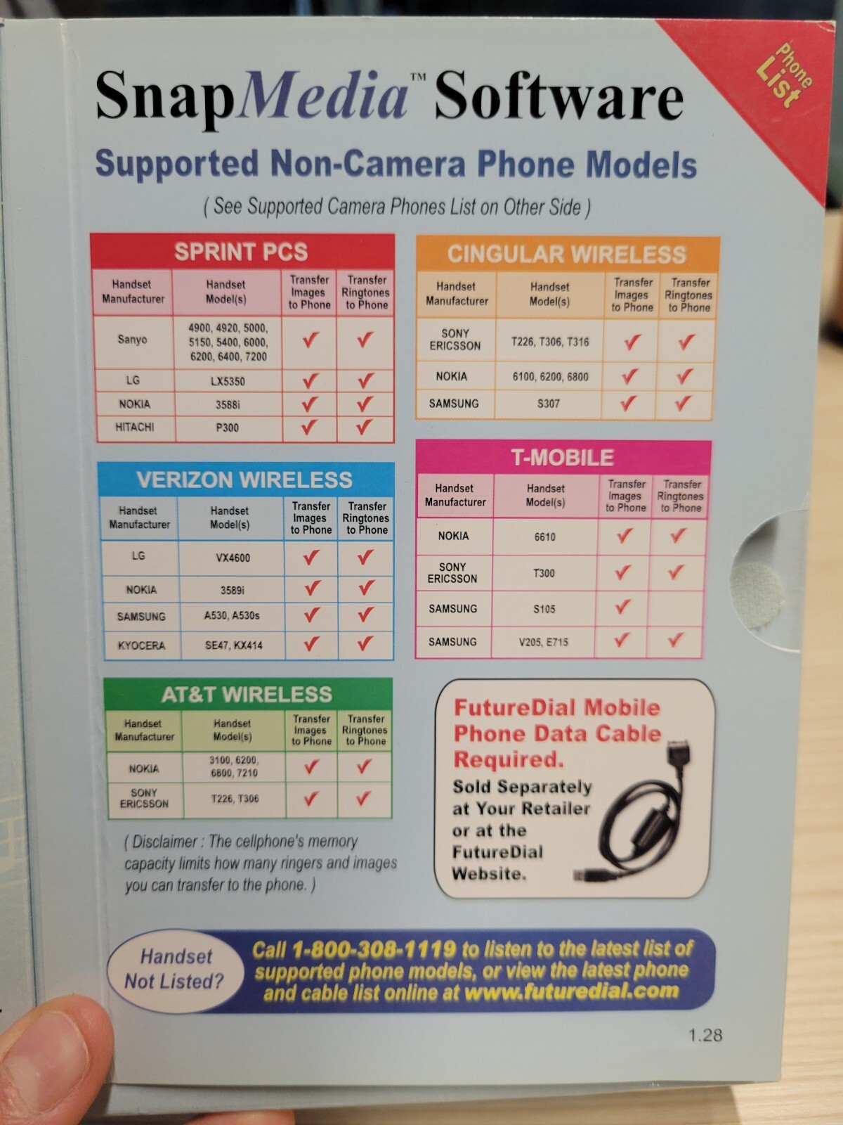 FutureDial SnapMedia Software for CDMA Phones