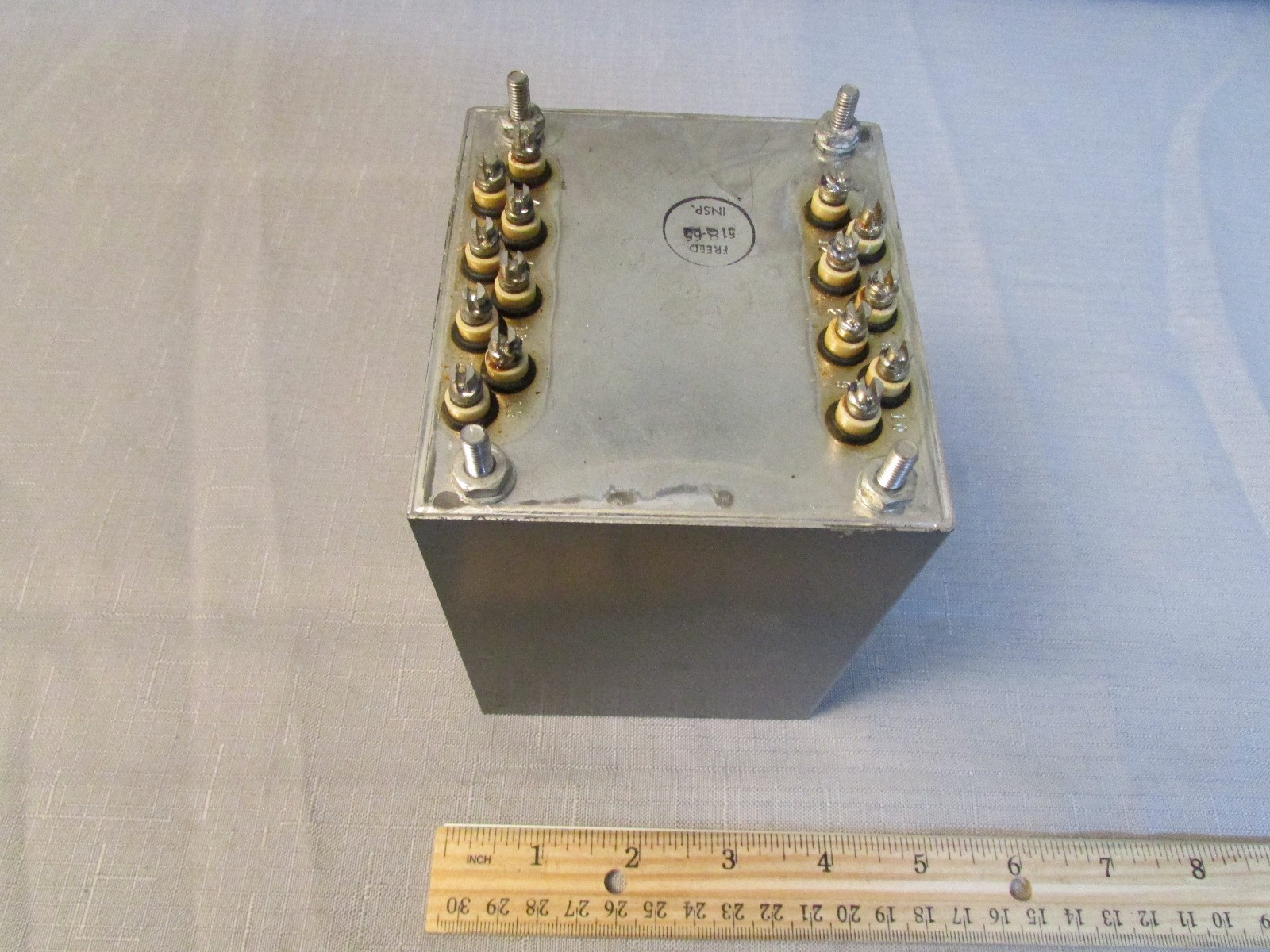 FREED Filament Plate Tube Transformer No. 33653 from Singer NF-105 Noise Figure