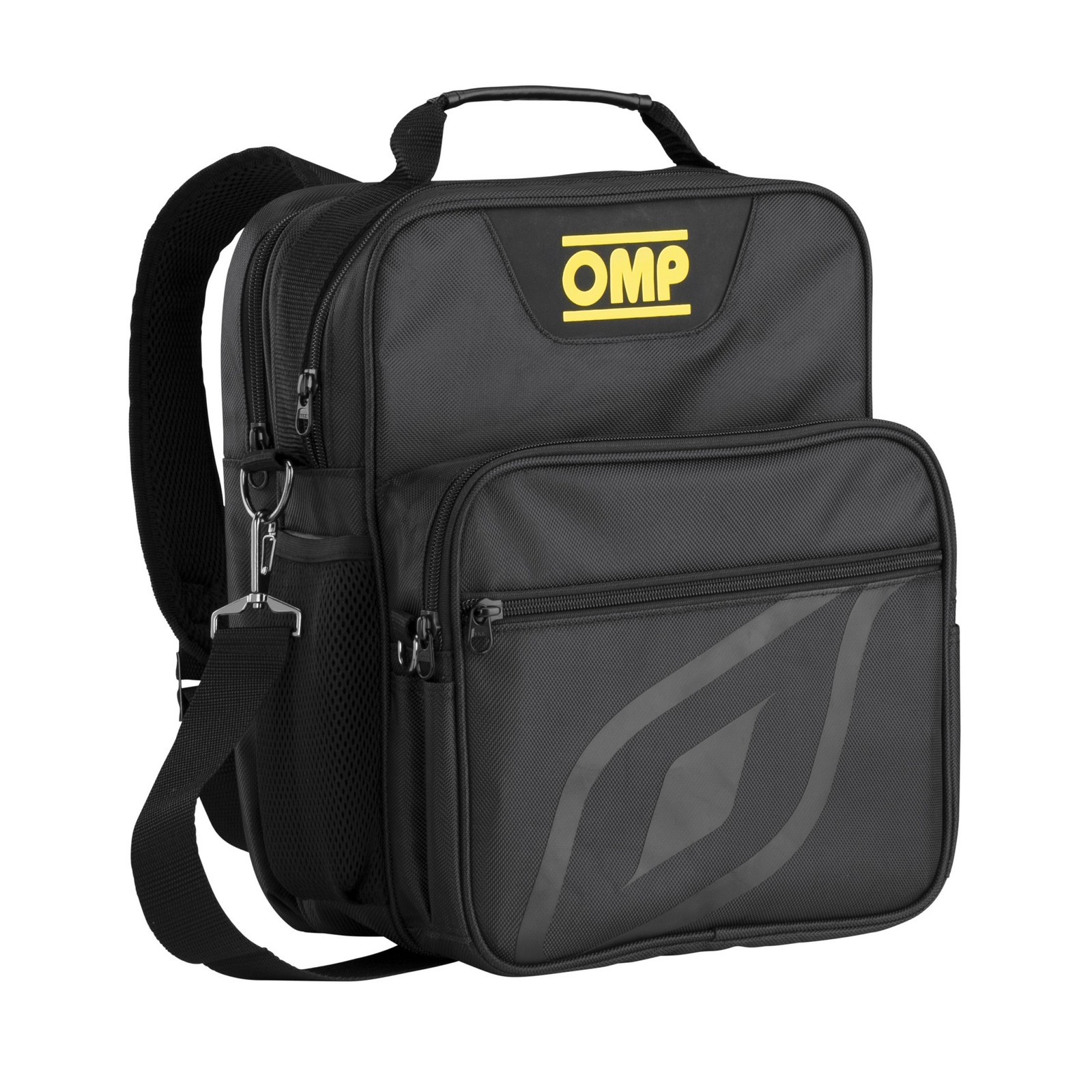 OMP Rally Co-Driver Bag - Lightweight / Durable / Carry Handle & Strap