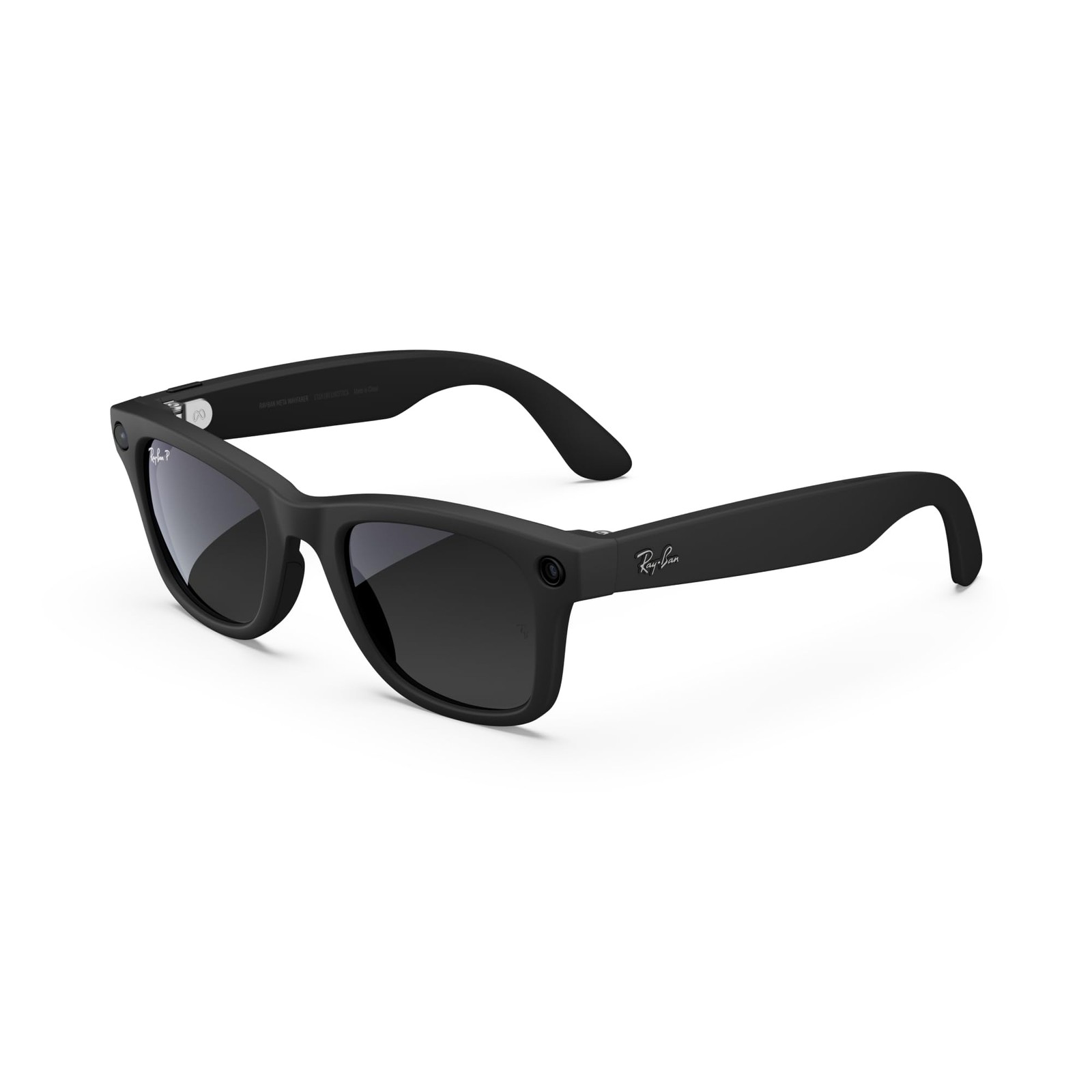Ray-Ban Meta Wayfarer Smart Glasses – Polarized Gradient Lenses - Matte Black