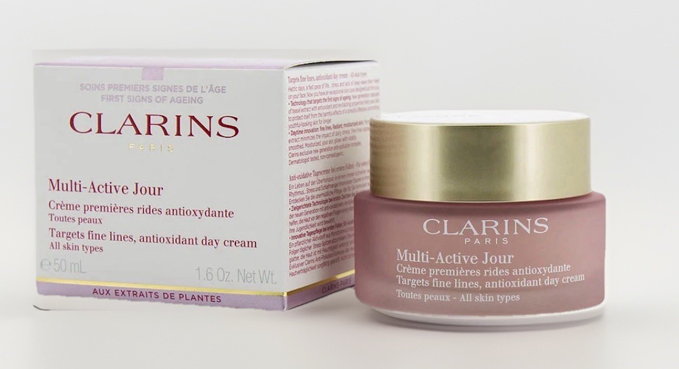 Clarins Multi-Active Jour Antioxidant Day Cream All Skin Type 1.6 oz NIB 239