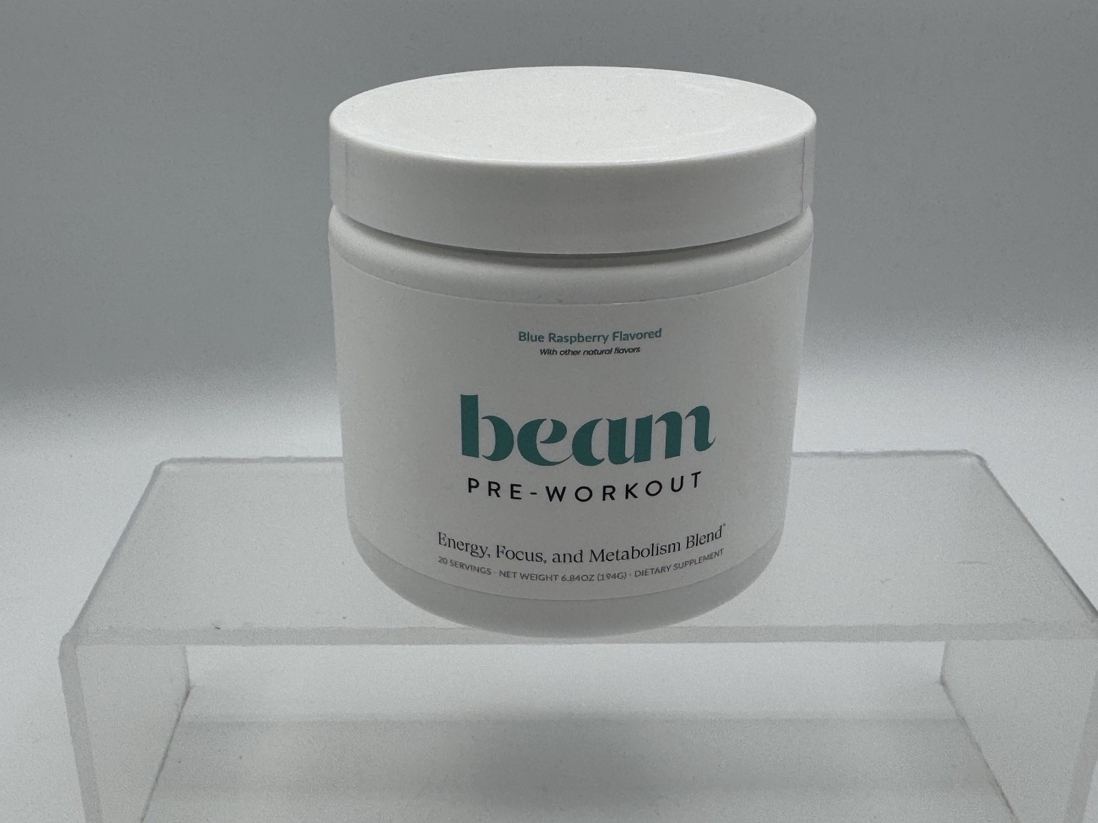 Beam Pre-Workout, Blue Raspberry, Enhancer, 6.84 oz (194 g) Exp. 11/27, SEALED