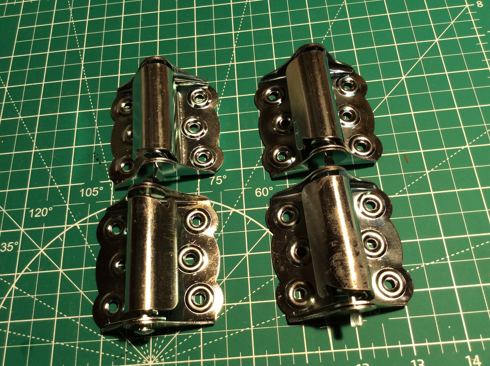 4 pc 2-3/4" Steel Spring Hinge (Similar to N243-683 New (H14)