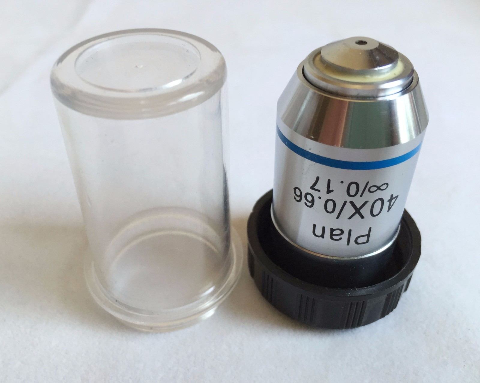 Microscope Objective Lens 40X /0.66 Spring Infinity PLAN Achromatic FotoHigh
