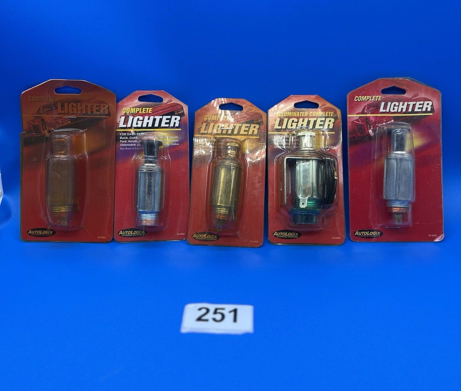 1950’s To 2000’s CIGARETTE LIGHTERS For Chrysler, Ford, Cadillac, Toyota, VW NOS
