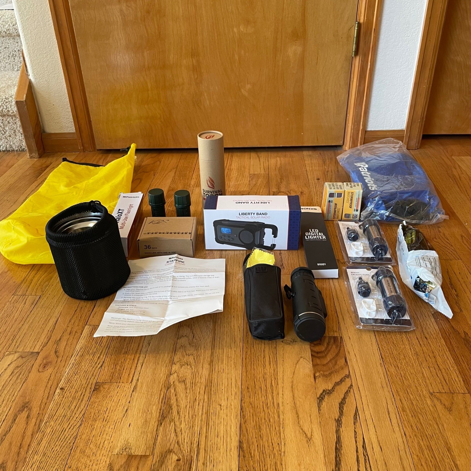 4Patriots ULTIMATE Survival Lot - Liberty Band Radio, Starfire Stove, HaloXT +
