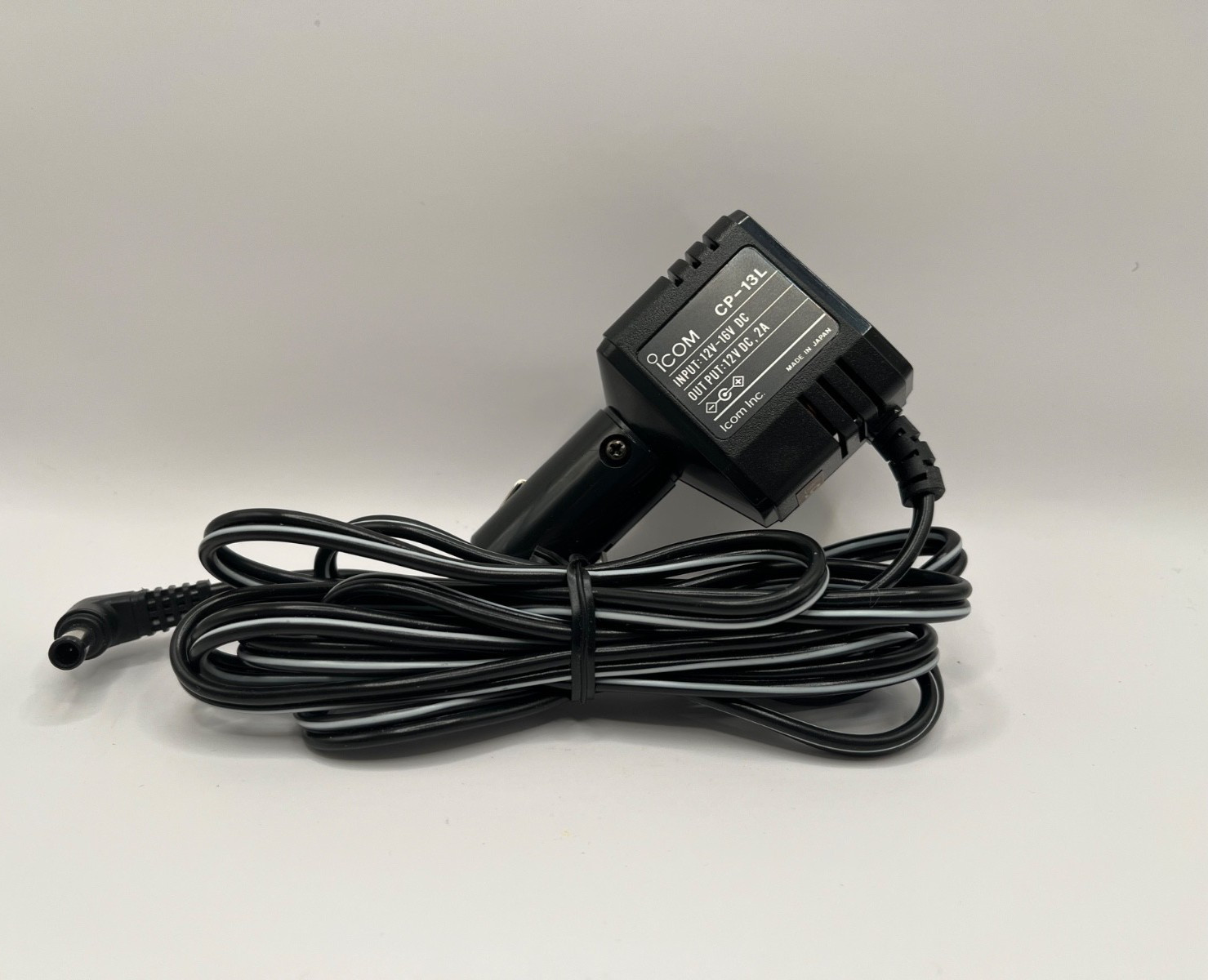 ICOM ORIGINAL CP-13L 12 Volt Power adapter  Genuine ICOM