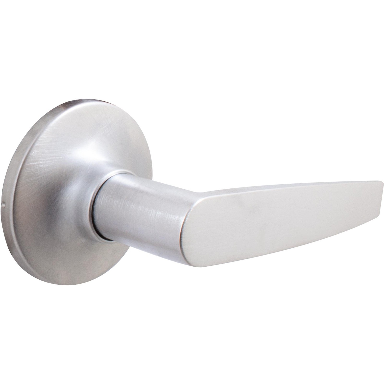 Tucson Door Lever, Passage (Hall/Closet) Latch, Satin Chrome by Stone Harbor Har