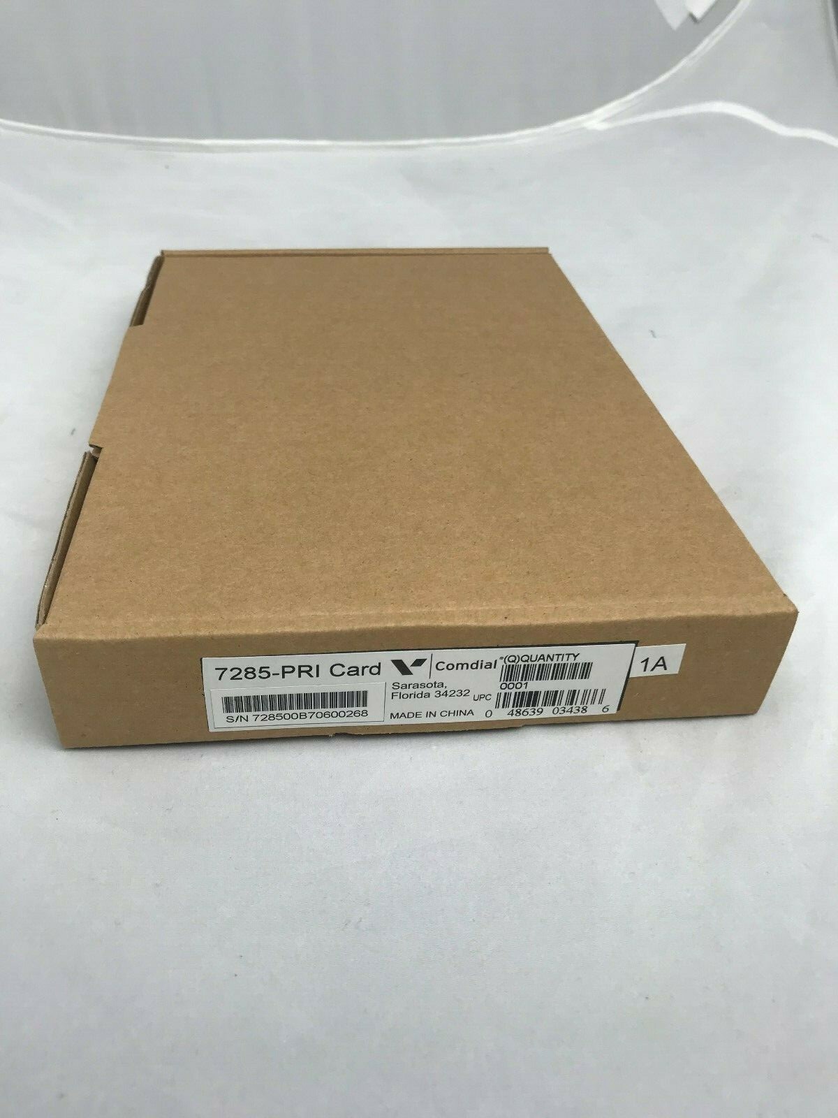Comdial 7285-00 PRI23 23 Channel ISDN-PRI Card Brand New W/ 1 Year Warranty