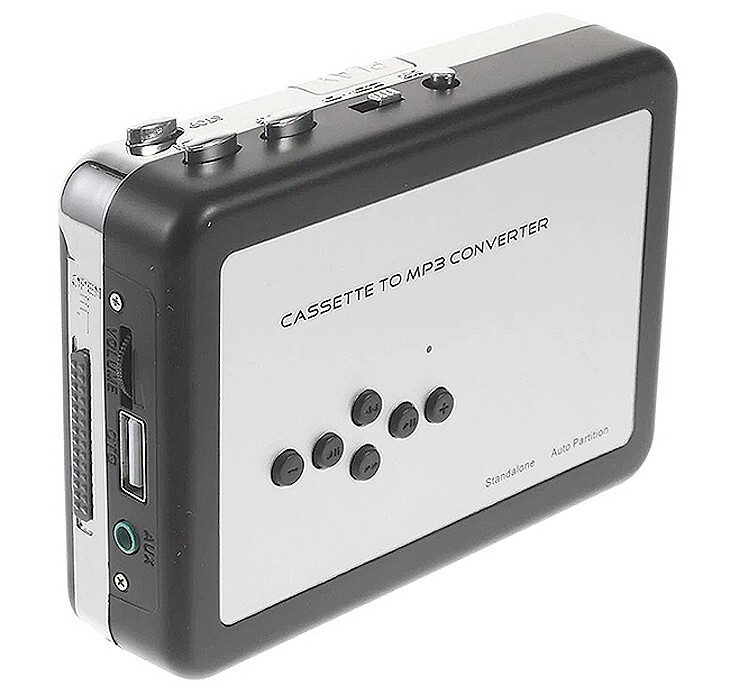 4-In-1 Cassette To MP3 Player Tape Recorder Analog Audio To MP3 Recorder