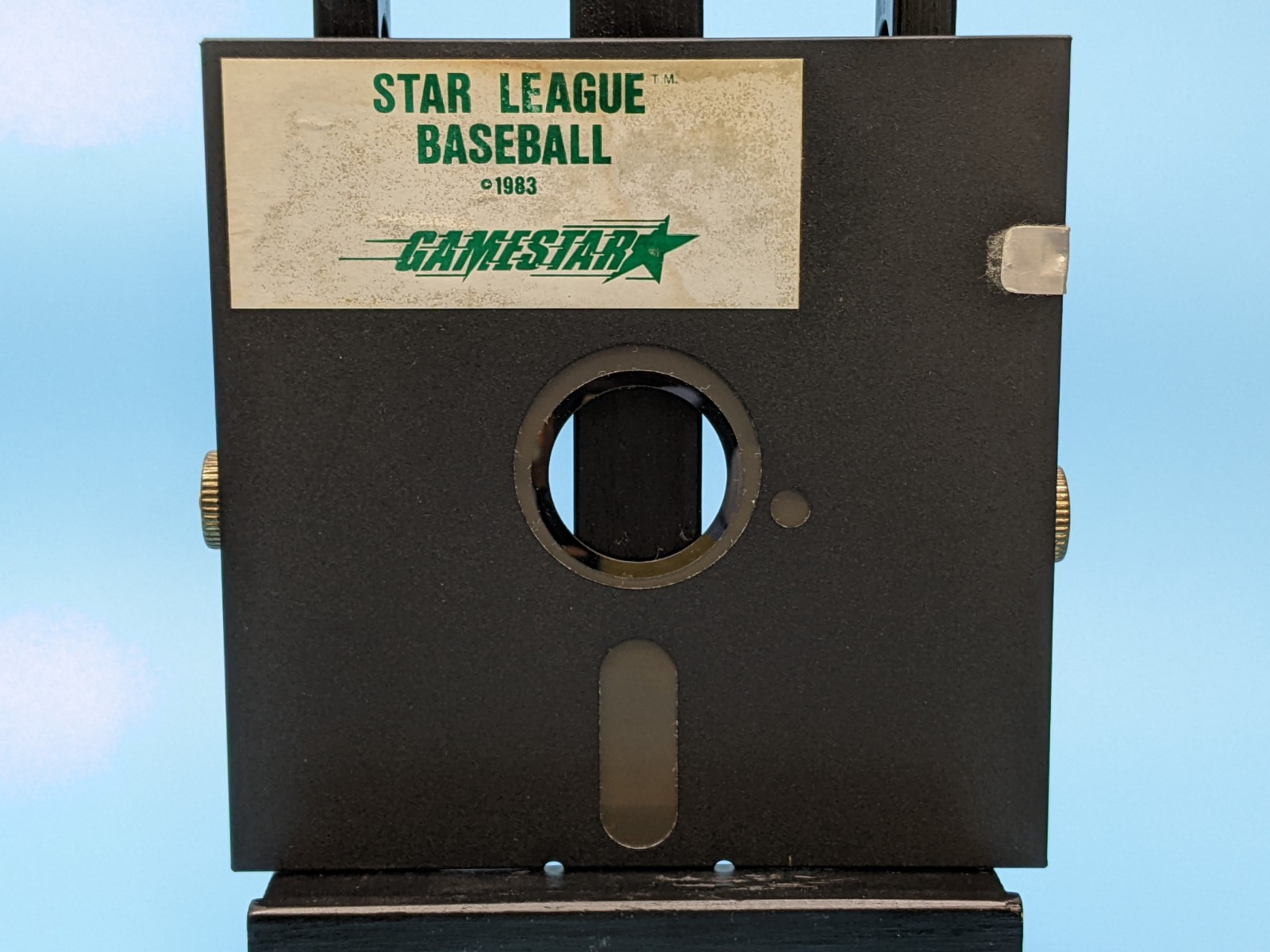 Star League Baseball Gamestar 5.25 Floppy Commodore 64/128 Vintage 1984 Untested