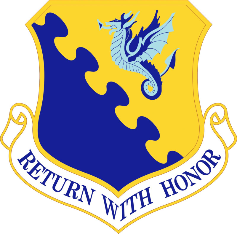 USAF 31st Fighter Wing Self-adhesive Vinyl Decal