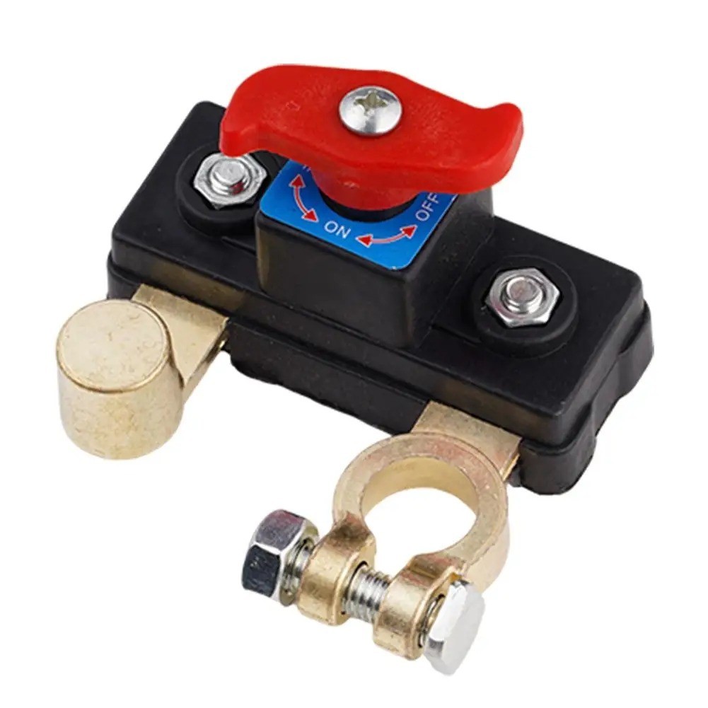 Universal Car Battery Disconnect Isolator Cut Off Switch 12-24V Battery Terminal