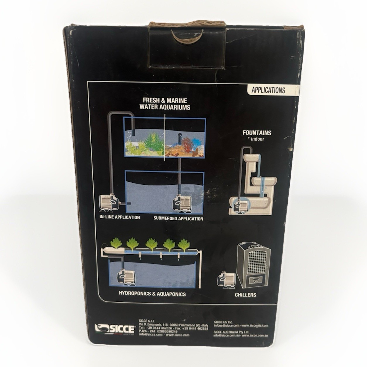 SICCE Syncra 2.0 Silent Pump 568 GPH Aquarium Water Pump Multifunction