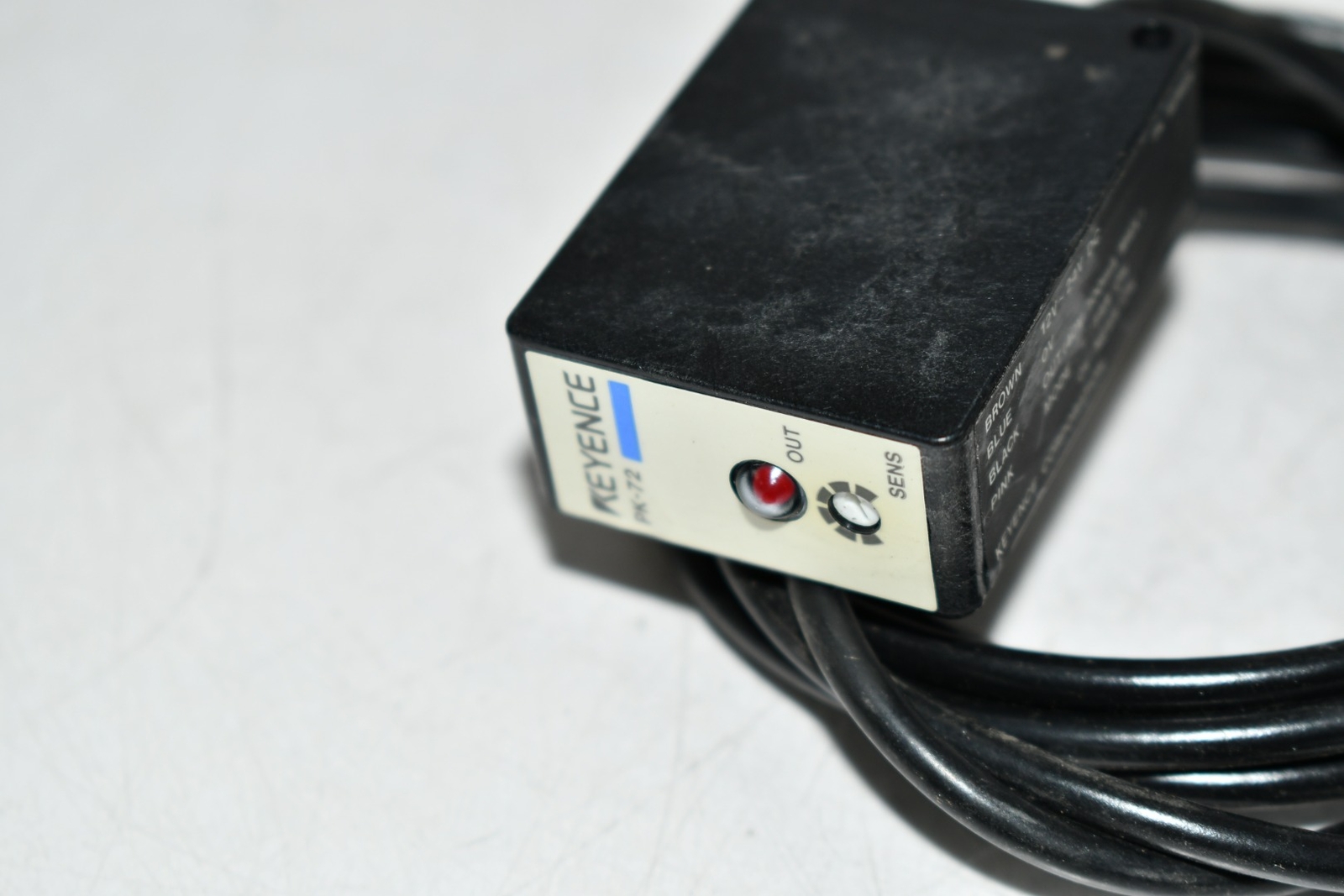 NEW Keyence PK-72 Position Sensitive Photoelectric Sensor Proximity